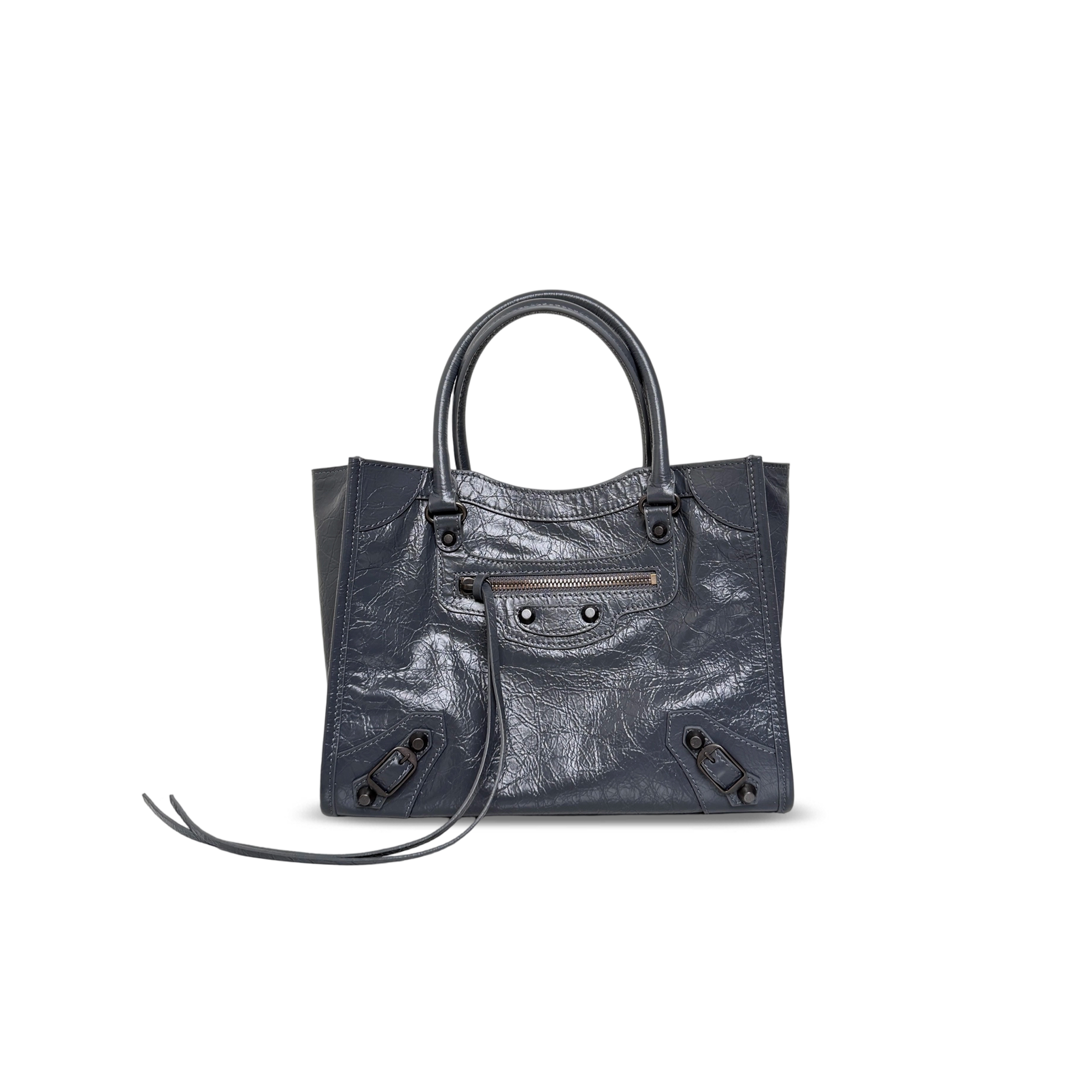 BALENCIAGA LE CITY MINI TOTE BAG (26*20*10cm)